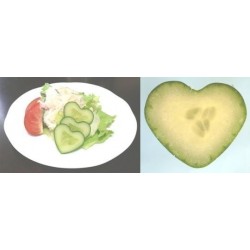 Obst und Gemüse Form, Herzform, ändern Sie Früchte Form