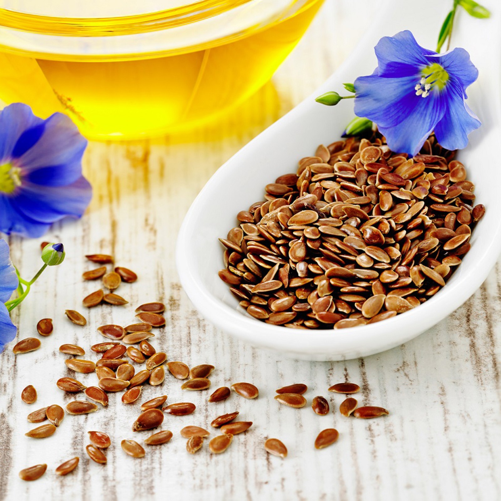 Graines De Lin Brun Linum Usitatissimum – Entières Séchées 25g à 200g, Qualité Alimentaire, Végan